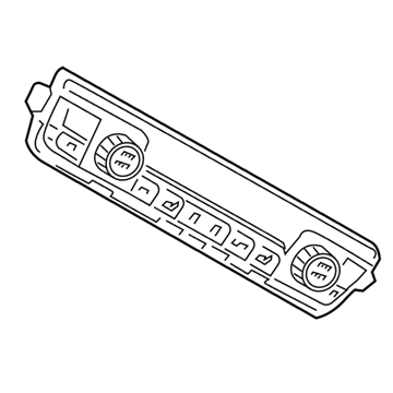 Toyota 55900-WAA02 Dash Control Unit