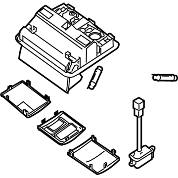 Nissan 26430-ZZ80C Lamp Assembly Map