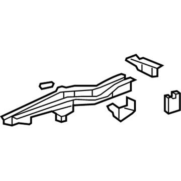 Honda 65660-SJC-305ZZ Frame Comp L, Rear