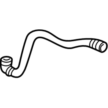 BMW 11-53-7-500-752 Cooling System Water Hose Pipe