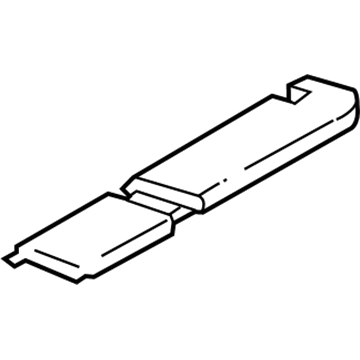 Mopar 55346296AE Filler-Side Panel To UNDERBODY