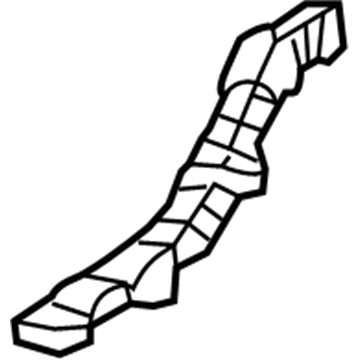 Acura 71598-SEA-003 Spacer, Left Rear Bumper Side