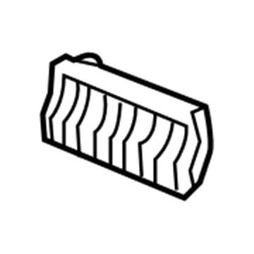 Acura 71537-SEC-A00 Box, Rear Bumper