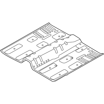 Hyundai 65110-3V000 Panel Assembly-Center Floor