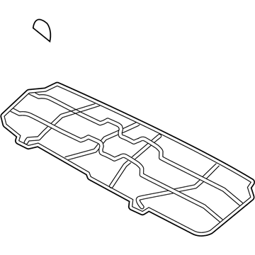 Hyundai 89150-3X700 Frame & Pad Assembly-Rear Seat Cushion