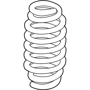 BMW 33-53-6-767-340 Rear Coil Spring