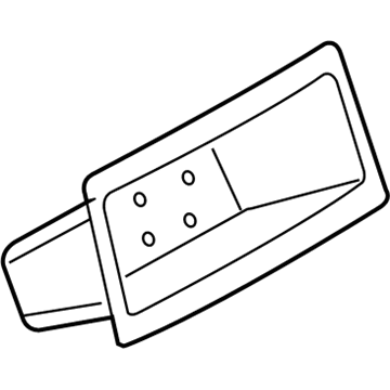 BMW 51-16-7-130-711 Storing Partition, Rear, Top