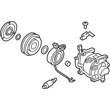 Hyundai 97701-F2100 Compressor Assembly