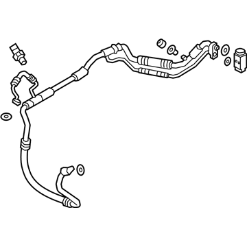 Hyundai 97775-F2100 Tube Assembly-Suction & Liquid