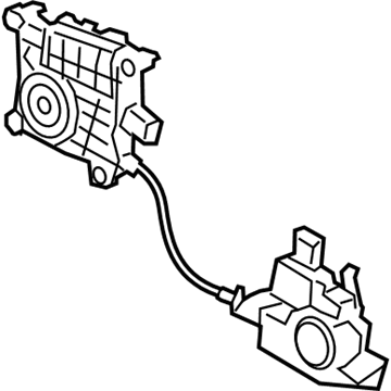 Hyundai 81800-S1100 Power Tail Gate Power Latch Assembly