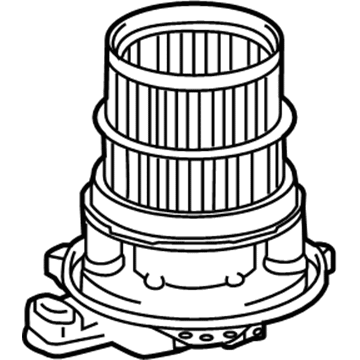 Lexus 87103-0E090 Motor Sub-Assy, Blower