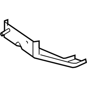 Nissan 85221-EA000 Bracket-Rear Bumper Side, L