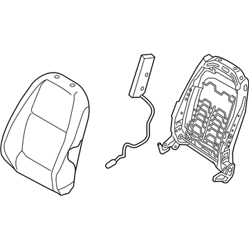 Kia 88400H9020SKA Back Assembly-Front Seat, RH