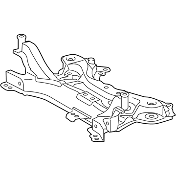 Toyota 51201-12442 CROSSMEMBER Sub-Assembly