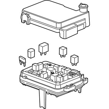 GM 22865683 Fuse Box