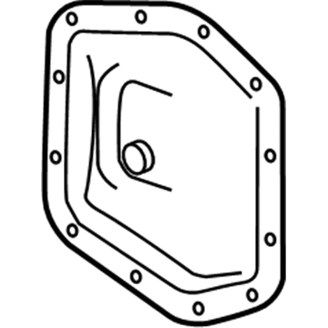 GM 23490350 Axle Cover