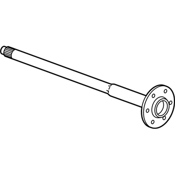 GM 84401851 Rear Axle Shaft