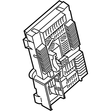 BMW 61-14-6-828-074 Power Distribution Box, Rear