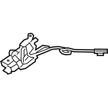 BMW 51-23-7-347-404 Left Side Hood Safety Catch Latch