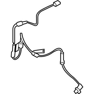 Kia 956702K000 Sensor Assembly-Abs Front Wheel