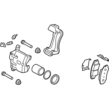 Kia 581302K000 Front Brake Assembly, Right