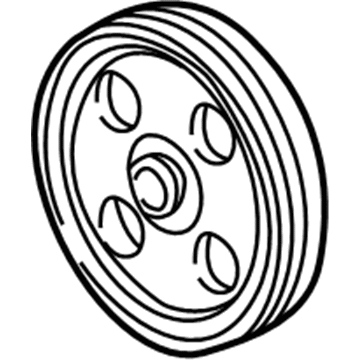 Mopar 4861540AA Pulley-Power Steering Pump