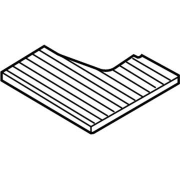 Hyundai 08790-1E000-A Air Filter