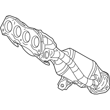 Lexus 17141-F2010 Manifold, Exhaust