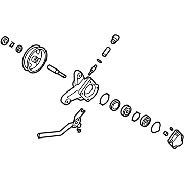 Hyundai 57100-3K010 Pump Assembly-Power Steering Oil