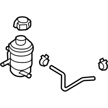Hyundai 57190-3K000 Reservoir & Hose Assembly-Power Steering G