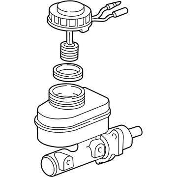 Acura 46100-S0X-013 Master Cylinder Assembly (26.99Mmcv)