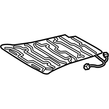 Hyundai 88190-F2000 Heater-Front Seat Cushion, LH