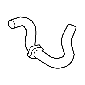 Lexus 16572-24050 Hose, Radiator, NO.2