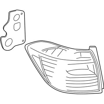 Toyota 81551-48170 Combo Lamp Assembly