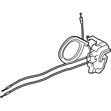 Nissan 80500-EL01B Front Right (Passenger-Side) Door Lock Actuator