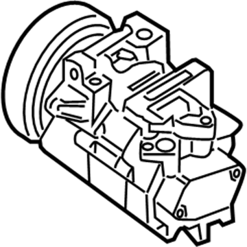 Nissan 92600-3TA6B Compressor - Cooler