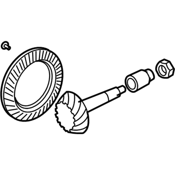 Mopar 5135768AE Gear Kit-Ring And PINION