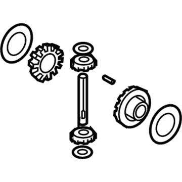 Mopar 4883087AD Gear Kit-Center Differential