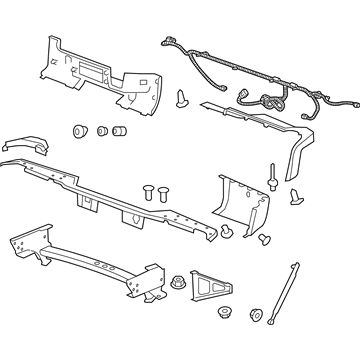 GM 19259333 Bumper Assembly