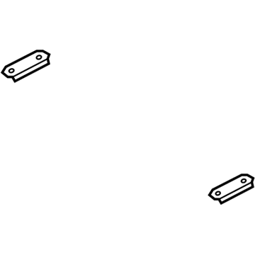 Lexus 55765-44010 Bracket, Hood DAMPER