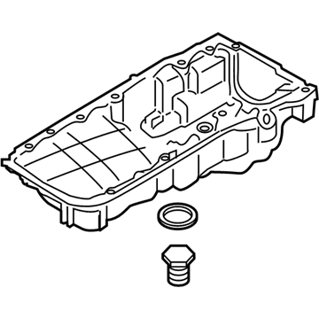 BMW 11-13-7-823-204 Oil Pan