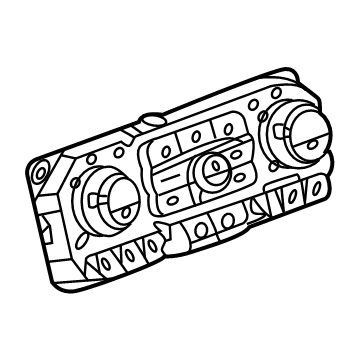 GM 85119591 Dash Control Unit