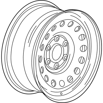 GM 84440192 Spare Wheel