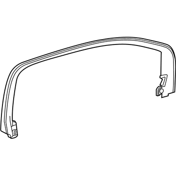 GM 22785436 Upper Molding