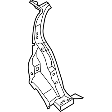 Nissan G8114-3WCMA Extension - Rear Fender, RH