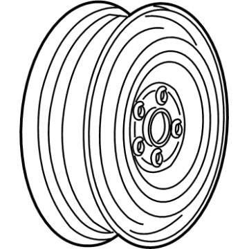 GM 42486005 Spare Wheel