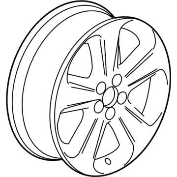 GM 42481743 Wheel, Alloy