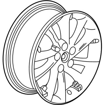 GM 42506148 Wheel, Alloy