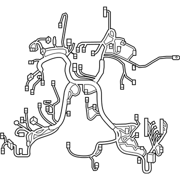 Lexus 82121-50530 Wire, Engine