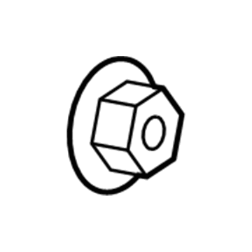 Mopar 6106232AA Nut-Hexagon